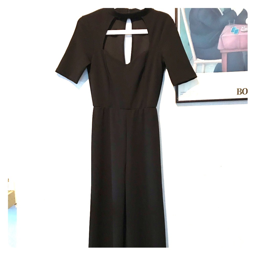Black pant suit